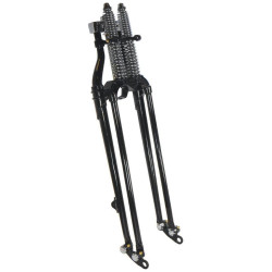 PartzBiz HD MU35242 - Standard Length 20" Black Hardbody Antique Style Springer Front End Custom Use 35240