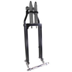 PartzBiz HD MU35217 - Stock Length 24" Long Black Hardbody Wide Style Generation II Springers Custom 35217