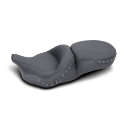 PartzBiz HD MD79648 - Studded Black One Piece Heated Touring Seat for 08-13 FLT/FLH Touring Models | 79648 PartzBiz HD MD79648 - Studded Black One Piece Heated Touring Seat for 08-13 FLT/FLH Touring Models | 79648