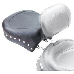 PartzBiz HD MD79347 - Mustang Studded Wide Recessed Rear Seat for Harley Dyna FXD 06-17 | 79347 PartzBiz HD MD79347 - Mustang Studded Wide Recessed Rear Seat for Harley Dyna FXD 06-17 | 79347