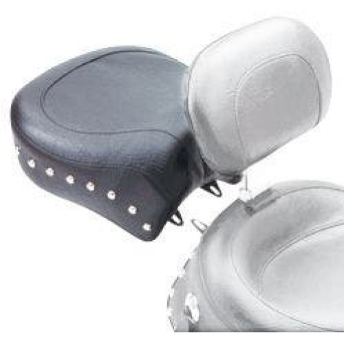 PartzBiz HD: 4402752-Mustang Studded Wide Recessed Rear Seat for Harley Dyna FXD 06-17 | 79347