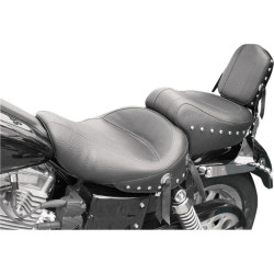 PartzBiz HD MD75109 - ที่นั่ง Mustang Studded Wide Style 2 ที่นั่งสำหรับ Harley Dyna 04-05 (ex FXDWG) | 75109 PartzBiz HD MD75109 - ที่นั่ง Mustang Studded Wide Style 2 ที่นั่งสำหรับ Harley Dyna 04-05 (ex FXDWG) | 75109