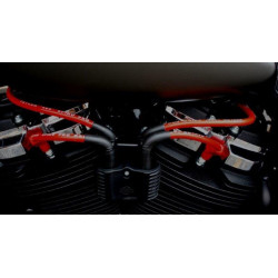 PartzBiz HD DS21040365 - Sumax 49238 Red Pro Spark Plug Wires 10.4mm Harley M8 Softail 18-21 PartzBiz HD DS21040365 - Sumax 49238 Red Pro Spark Plug Wires 10.4mm Harley M8 Softail 18-21