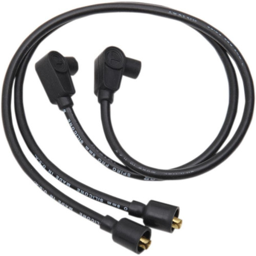 PartzBiz HD: 4402696-Sumax Taylor 20038 Spiro-Pro Black 8mm Spark Plug Wires  17-18 Harley Touring M8 | 20038