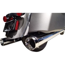 PartzBiz HD DS18113978 - SuperTrapp 140-21820 Chrome Stout Slip-On Mufflers Indian Touring 14-20 1811-3976 18113976 Touring Chief Classic Dark Horse Roadmaster Vintage เหมาะที่สุดสำหรับการซื้อ