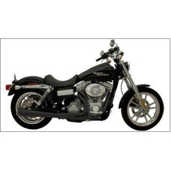 PartzBiz HD DS18000551 - Supertrapp 2-Into-1 Supermeg Exhaust System Black Harley Dyna Glide 91-05 | 827-71454 PartzBiz HD DS18000551 - Supertrapp 2-Into-1 Supermeg Exhaust System Black Harley Dyna Glide 91-05 | 827-71454