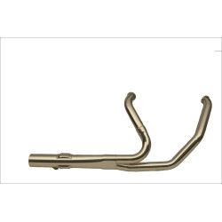PartzBiz HD DS18020378 - SuperTrapp Unfiltered 2:1:2 ไม่มีแมวหัวท่อสำหรับ Harley FLH/T M8 17-18 624518 1802-0378 18020378