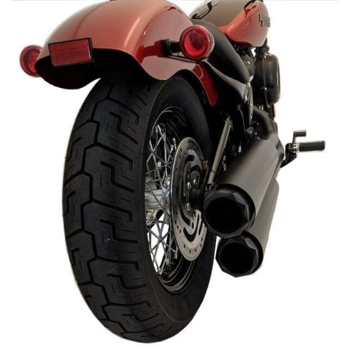 PartzBiz HD: 4402668-Tab Performance 3.5" Short Black Slip-On Muffler 18-Up Softail M8 131-1291 Street bob low rider slim fat boy breakout PartzBiz HD: 4402668-Tab Performance 3.5" Short Black Slip-On Muffler 18-Up Softail M8 131-1291 Street bob low rider slim fat boy breakout