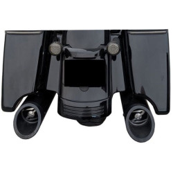 PartzBiz HD TAB-Z-RINGS-450 - Tab Performance อลูมิเนียม 4.5 ” แหวนซอมบี้ปลายท่อไอเสียท่อไอเสีย Baffle ใส่ที่ดีที่สุดใหม่รถจักรยานยนต์ที่กำหนดเอง chopper bagger dresser อัพเกรดท่อ z-แหวน