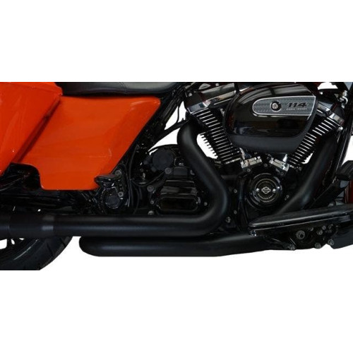 PartzBiz HD: 4402637-Tab Performance สีดำ 2-n-2 เฮดไปป์ป้องกันอย่างเต็มที่ Harley M8 Touring 17-Up PartzBiz HD: 4402637-Tab Performance สีดำ 2-n-2 เฮดไปป์ป้องกันอย่างเต็มที่ Harley M8 Touring 17-Up