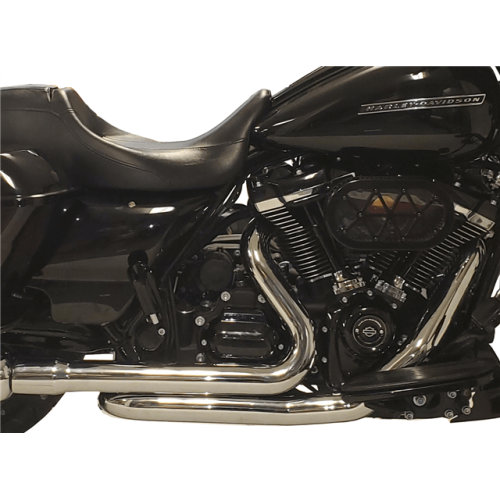 PartzBiz HD: 4402644-Tab Performance Chrome 2-n-2 Headpipe ป้องกันอย่างเต็มที่ Harley M8 Touring 17-Up PartzBiz HD: 4402644-Tab Performance Chrome 2-n-2 Headpipe ป้องกันอย่างเต็มที่ Harley M8 Touring 17-Up