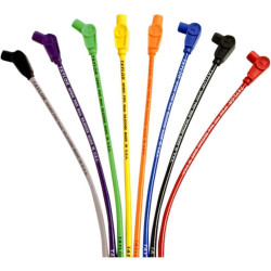 PartzBiz HD DSDS242352 - Sumax Taylor 8mm Spiro-Pro Blue Spark Plug Wires Harley 84-94 99 FXR Center | 77635 PartzBiz HD DSDS242352 - Sumax Taylor 8mm Spiro-Pro Blue Spark Plug Wires Harley 84-94 99 FXR Center | 77635