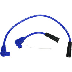 PartzBiz HD DSDS242607 - Sumax Taylor 8mm Spiro-Pro Blue Colored Spark Plug Wires Harley 00-17 FX/FL FXD | 20631 PartzBiz HD DSDS242607 - Sumax Taylor 8mm Spiro-Pro Blue Colored Spark Plug Wires Harley 00-17 FX/FL FXD | 20631