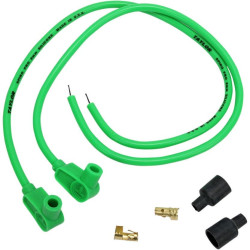 PartzBiz HD DSDS242037 - Sumax Taylor 8mm 24" L 90 Degree Spiro-Pro Green Spark Plug Wires Harley Custom | 76981 PartzBiz HD DSDS242037 - Sumax Taylor 8mm 24" L 90 Degree Spiro-Pro Green Spark Plug Wires Harley Custom | 76981