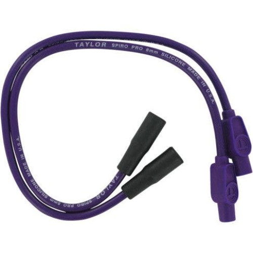 PartzBiz HD: 4402568-Sumax Taylor 8mm Spiro-Pro ชุดสายหัวเทียนสีม่วง Harley 99-08 FLH | 20334