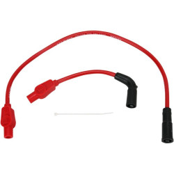 PartzBiz HD DSDS242613 - Sumax Taylor 8mm Spiro-Pro Red Colored Spark Plug Wires Harley 99-08 FLH Carb | 20233 PartzBiz HD DSDS242613 - Sumax Taylor 8mm Spiro-Pro Red Colored Spark Plug Wires Harley 99-08 FLH Carb | 20233
