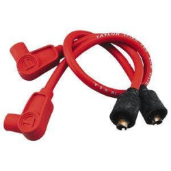 PartzBiz HD DSDS242032 - Sumax Taylor 8mm 24" L 90 Degree Spiro-Pro Red Spark Plug Wires Harley Custom | 76281 PartzBiz HD DSDS242032 - Sumax Taylor 8mm 24" L 90 Degree Spiro-Pro Red Spark Plug Wires Harley Custom | 76281