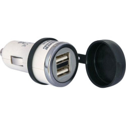 PartzBiz HD DS38070278 - Tecmate Optimate O-106 Universal USB Cigarette Lighter USB Fast Charger Port