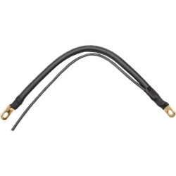 PartzBiz HD DS21130064 - Terry Components 12 ” Negative 4 Gauge Universal Battery Cable พร้อมสายเสริม | 21112