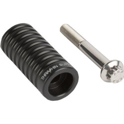 PartzBiz HD DS16030333 - Thrashin Supply Co Black TSC Shifter Peg Universal 5/16-24 Thread TSC-2100-1 1603-0333 16030333 PartzBiz HD DS16030333 - Thrashin Supply Co Black TSC Shifter Peg Universal 5/16-24 Thread TSC-2100-1 1603-0333 16030333