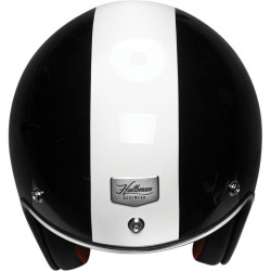 PartzBiz HD DS01042702C - Thor Hallman McCoy Helmet 3/4 Motorcycle DOT ECE Black White w/ Chrome Trim (XS-2XL) PartzBiz HD DS01042702C - Thor Hallman McCoy Helmet 3/4 Motorcycle DOT ECE Black White w/ Chrome Trim (XS-2XL)