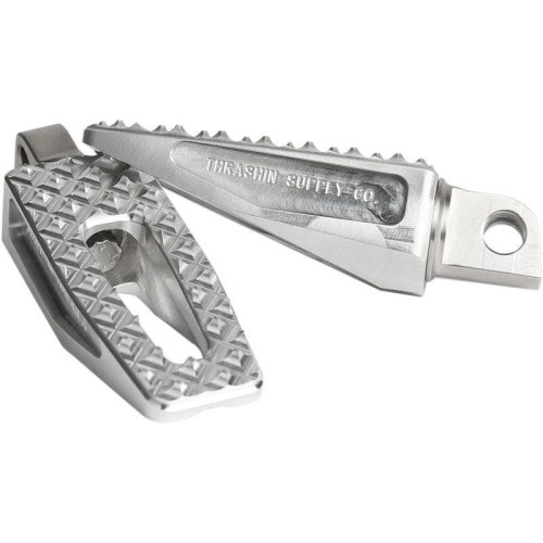 PartzBiz HD: 4402403-Thrashin Supply Company Raw P-54 REAR Pegs Slims Grip '18 Harley FX TSC-2029-0 1620-1764 16201764 PartzBiz HD: 4402403-Thrashin Supply Company Raw P-54 REAR Pegs Slims Grip '18 Harley FX TSC-2029-0 1620-1764 16201764