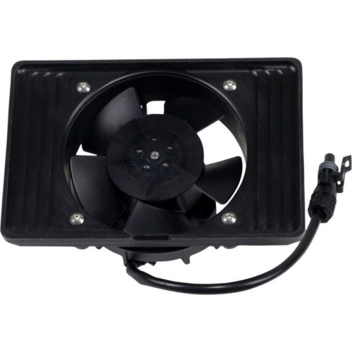 PartzBiz HD: 4402392-ThunderMax EA7000 ชุดพัดลมออยล์คูลเลอร์ Plug-N-Play สีดำ Harley FL Touring 17-Up miwaukee Eight M8 สุดยอดการอัพเกรดใหม่ เปลี่ยนเครื่องทำความเย็นเครื่องยนต์ Performance Bagger Dresser