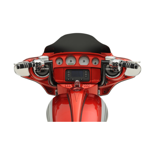 PartzBiz HD: 4402343-Todd's Cycle 10" Black 1-1/4" Ape Hanger Handlebar for Harley Batwing FLH 96-22 | 0601-2563 PartzBiz HD: 4402343-Todd's Cycle 10" Black 1-1/4" Ape Hanger Handlebar for Harley Batwing FLH 96-22 | 0601-2563