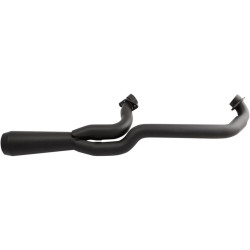 PartzBiz HD DS18102282 - Trask 2-in-1 TM-3041BK ระบบท่อไอเสีย Black Hot Rod Indian Scout 15-19 1810-2282 18102282