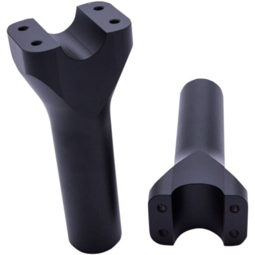 PartzBiz HD: 4402257-Trask Assault Series Reverse Cut 6" Rise 1 1/4" Handlebar Risers Harley & Custom | TM-8601-6RC