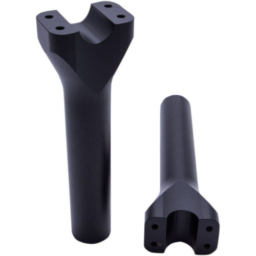 PartzBiz HD: 4402260-Trask Assault Series Reverse Cut 8" Rise 1" Handlebar Risers Harley & Custom | TM-8602-8RC