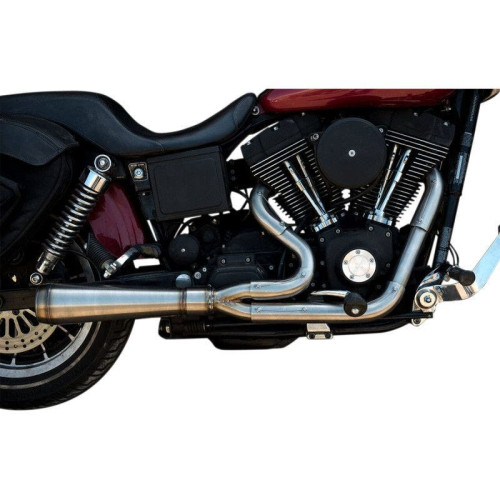 PartzBiz HD: 4402216-Trask Stainless Steel Assault Series 2-1 2 Into 1 Exhaust Harley Dyna 91-05 FXD | TM-5021