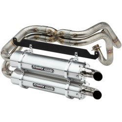 PartzBiz HD DS18300592 - Trinity Racing TR-4170D Stage 5 Full Exhaust System Brushed Honda Talon 2019 1830-0592 18300592 ATV UTV off road performance upgrade slip on muffler pipe header best for PartzBiz HD DS18300592 - Trinity Racing TR-4170D Stage 5 Full Exhaust System Brushed Honda Talon 2019 1830-0592 18300592 ATV UTV off road performance upgrade slip on muffler pipe header best for