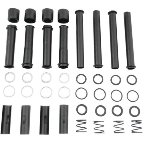 PartzBiz HD: 4402157-Drag Specialties Satin Black Pushrod Tubes Covers for Harley Sportster XL 04-16 - 0928-0042 PartzBiz HD: 4402157-Drag Specialties Satin Black Pushrod Tubes Covers for Harley Sportster XL 04-16 - 0928-0042