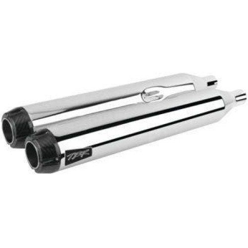 PartzBiz HD: 4402028-Two Brothers 005-4150499D Chrome Comp Slip-On Mufflers 13-17 ท่อ Honda Goldwing สุดใหม่ อัพเกรดประสิทธิภาพแบบคัสตอม