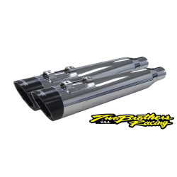 PartzBiz HD TBR005-4560499D-S - Two Brothers 005-4560499D-S Chrome Comp-S Shorty 2-1 Dual Slip On 17-19 Harley M8 597015 2 in 1 Performance headers Exhaust เซรามิคสแตนเลสขัดเงา PartzBiz HD TBR005-4560499D-S - Two Brothers 005-4560499D-S Chrome Comp-S Shorty 2-1 Dual Slip On 17-19 Harley M8 597015 2 in 1 Performance headers Exhaust เซรามิคสแตนเลสขัดเงา