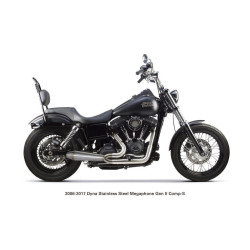 PartzBiz HD TBR005-4690199 - Two Brothers 005-4690199 สแตนเลส Megaphone Gen II 2-1 Full System 06-17 Dyna 597703 fatbob fatboy breakout fat tyre wide Exhaust harley davidson glide lowrider PartzBiz HD TBR005-4690199 - Two Brothers 005-4690199 สแตนเลส Megaphone Gen II 2-1 Full System 06-17 Dyna 597703 fatbob fatboy breakout fat tyre wide Exhaust harley davidson glide lowrider