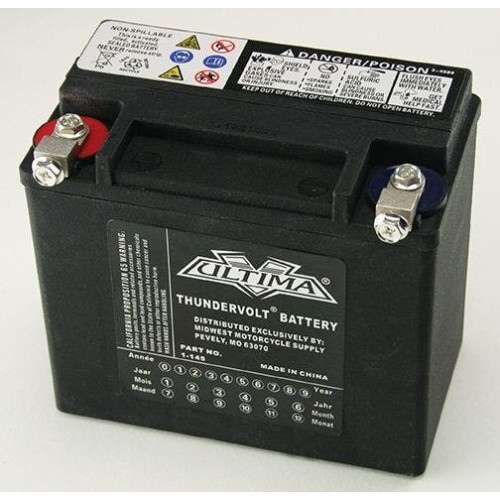 PartzBiz HD: 4401907-Ultima 1-145 Thundervolt 12V AGM Battery Upgrade 73-96 Harley XL & FXR 65991-82B PartzBiz HD: 4401907-Ultima 1-145 Thundervolt 12V AGM Battery Upgrade 73-96 Harley XL & FXR 65991-82B