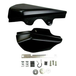 PartzBiz HD MW13-110 - Ultima 13-110 สีดำกลางกรอบความร้อน Shields Air Deflectors Harley FLH FLT ที่ดีที่สุดสำหรับ ELECTRA SOFTAIL ROAD STREET GLIDE DYNA SPORTSTER PartzBiz HD MW13-110 - Ultima 13-110 สีดำกลางกรอบความร้อน Shields Air Deflectors Harley FLH FLT ที่ดีที่สุดสำหรับ ELECTRA SOFTAIL ROAD STREET GLIDE DYNA SPORTSTER