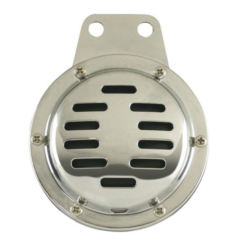 PartzBiz HD: 4401867-Ultima 16-21 Chrome Plated 6V Universal Horn w/ Cover Harley & Custom Models replacement oe honk best for safety electrical PartzBiz HD: 4401867-Ultima 16-21 Chrome Plated 6V Universal Horn w/ Cover Harley & Custom Models replacement oe honk best for safety electrical