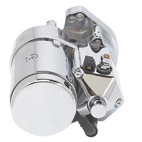 PartzBiz HD: 4401832-Ultima 2.4kw Top Post Chrome Thunderfire Heavy Duty Starter for 89-06 Big Twin PartzBiz HD: 4401832-Ultima 2.4kw Top Post Chrome Thunderfire Heavy Duty Starter for 89-06 Big Twin