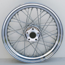 PartzBiz HD MW36-304 - Ultima 37-728 Black 48 King Spoke 18 x 3.5" Rear Wheel 1" Axle 00-07 Harley Davidson Custom Chopper Bike Motorcycle Rim Classic Upgrade Replacement PartzBiz HD MW36-304 - Ultima 37-728 Black 48 King Spoke 18 x 3.5" Rear Wheel 1" Axle 00-07 Harley Davidson Custom Chopper Bike Motorcycle Rim Classic Upgrade Replacement