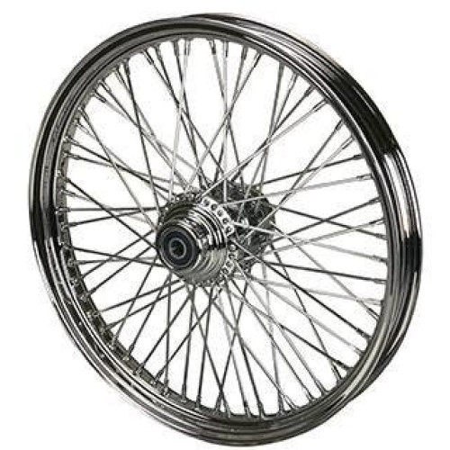 PartzBiz HD: 4401827-Ultima 36-412 Chrome 60 Spoke Front Wheel w/ Billet Hub 21” x 2.15” Harley Custom Chopper Upgrade Replacement Rim Spokes Softail PartzBiz HD: 4401827-Ultima 36-412 Chrome 60 Spoke Front Wheel w/ Billet Hub 21” x 2.15” Harley Custom Chopper Upgrade Replacement Rim Spokes Softail