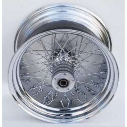 PartzBiz HD: 4401829-Ultima 36-415 Chrome 60 Spoke Rear Wheel w/ Billet Hub 18” x 10.50” 1" Axle Harley Davidson Chopper Bike Motorcycle Custom Upgrade Replacement Rim Hub Wire Old School Classic PartzBiz HD: 4401829-Ultima 36-415 Chrome 60 Spoke Rear Wheel w/ Billet Hub 18” x 10.50” 1" Axle Harley Davidson Chopper Bike Motorcycle Custom Upgrade Replacement Rim Hub Wire Old School Classic