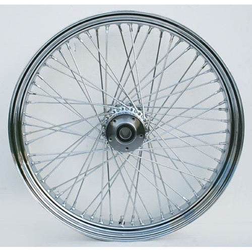 PartzBiz HD: 4401784-Ultima 36-970 Chrome 60 Spoke Front Wheel w/ Billet Hub 23”x 3.50” 1" Axle PartzBiz HD: 4401784-Ultima 36-970 Chrome 60 Spoke Front Wheel w/ Billet Hub 23”x 3.50” 1" Axle