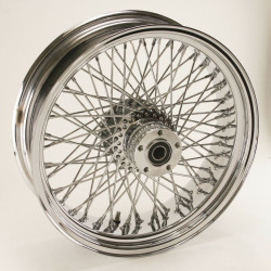 PartzBiz HD MW36-971 - Ultima 36-971 Chrome 80 Spoke Rear Wheel w/ Billet Hub 16”x 3.5” 1" Axle SOFTAIL HARLEY DAVIDSON PartzBiz HD MW36-971 - Ultima 36-971 Chrome 80 Spoke Rear Wheel w/ Billet Hub 16”x 3.5” 1" Axle SOFTAIL HARLEY DAVIDSON