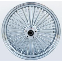 PartzBiz HD MW37-509 - Ultima 37-509 Chrome 48 King Spoke 18 x 3.5" Rear Wheel 1" Axle 00-07 Harley Davidson Custom Chopper Bike Motorcycle Rim Classic Upgrade Replacement PartzBiz HD MW37-509 - Ultima 37-509 Chrome 48 King Spoke 18 x 3.5" Rear Wheel 1" Axle 00-07 Harley Davidson Custom Chopper Bike Motorcycle Rim Classic Upgrade Replacement