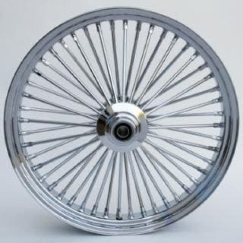 PartzBiz HD: 4401753-Ultima 37-524 Chrome 48 King Spoke 23 x 3.5" Rear Single Disk Wheel 1" Axle 00-07 Harley Davidson Custom Chopper Bike Motorcycle Rim Classic Upgrade Replacement PartzBiz HD: 4401753-Ultima 37-524 Chrome 48 King Spoke 23 x 3.5" Rear Single Disk Wheel 1" Axle 00-07 Harley Davidson Custom Chopper Bike Motorcycle Rim Classic Upgrade Replacement