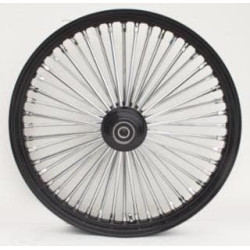 PartzBiz HD MW37-534 - Ultima 37-534 Chrome 48 King Spoke 21 x 2.15" Single Disk Front Wheel 1" Axle 00-07 Harley Davidson Custom Chopper Bike Motorcycle Rim Classic Upgrade Replacement PartzBiz HD MW37-534 - Ultima 37-534 Chrome 48 King Spoke 21 x 2.15" Single Disk Front Wheel 1" Axle 00-07 Harley Davidson Custom Chopper Bike Motorcycle Rim Classic Upgrade Replacement