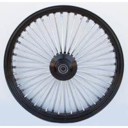 PartzBiz HD MW37-563 - Ultima 37-563 Black Narrow King 48 Spoke Front Wheel 21"x2.15" Single PartzBiz HD MW37-563 - Ultima 37-563 Black Narrow King 48 Spoke Front Wheel 21"x2.15" Single